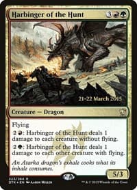 Harbinger of the Hunt - Prerelease Cards - Magic: The Gathering card