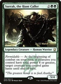Surrak, the Hunt Caller - Prerelease Cards - Magic: The Gathering card