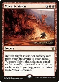 Volcanic Vision - Prerelease Cards - Magic: The Gathering card