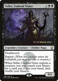 Sidisi, Undead Vizier - Prerelease Cards - Magic: The Gathering card
