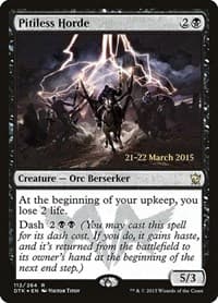 Pitiless Horde - Prerelease Cards - Magic: The Gathering card