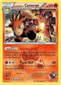 Team Magma's Camerupt - Double Crisis - Pokemon card