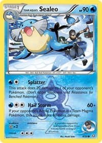 Team Aqua's Sealeo - Double Crisis - Pokemon card