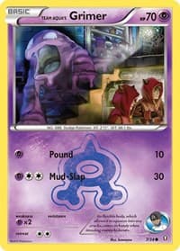 Team Aqua's Grimer - Double Crisis - Pokemon card