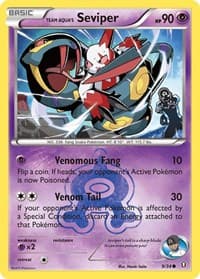 Team Aqua's Seviper - Double Crisis - Pokemon card