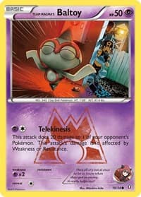 Team Magma's Baltoy - Double Crisis - Pokemon card