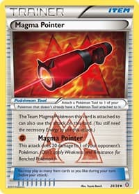 Magma Pointer - Double Crisis - Pokemon card