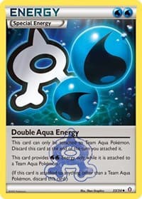 Double Aqua Energy - Double Crisis - Pokemon card