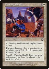 Floating Shield - Torment - Magic: The Gathering card