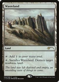 Wasteland (J15) - Judge Promos - Magic: The Gathering card