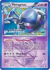 Metagross - BW75 (Team Plasma) (Prerelease) [Staff] - Black and White Promos - Pokemon card