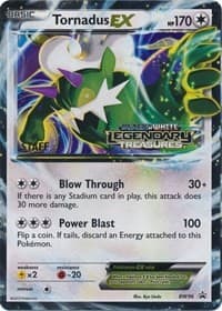 Tornadus EX - BW96 (Prerelease) [Staff] - Black and White Promos - Pokemon card