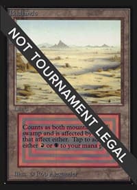 Badlands (IE) - International Edition - Magic: The Gathering card