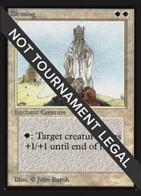 Blessing (IE) - International Edition - Magic: The Gathering card