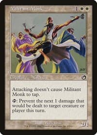 Militant Monk - Torment - Magic: The Gathering card