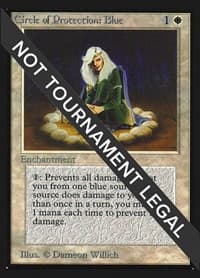 Circle of Protection: Blue (IE) - International Edition - Magic: The Gathering card