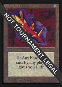 Crystal Rod (IE) - International Edition - Magic: The Gathering card