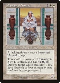 Possessed Nomad - Torment - Magic: The Gathering card