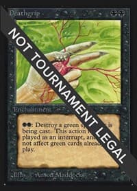 Deathgrip (IE) - International Edition - Magic: The Gathering card
