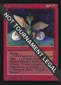 Dragon Whelp (IE) - International Edition - Magic: The Gathering card