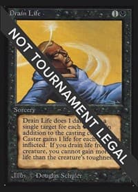Drain Life (IE) - International Edition - Magic: The Gathering card