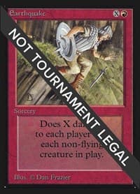 Earthquake (IE) - International Edition - Magic: The Gathering card