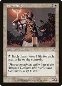 Stern Judge - Torment - Magic: The Gathering card
