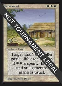 Farmstead (IE) - International Edition - Magic: The Gathering card