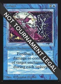 Feedback (IE) - International Edition - Magic: The Gathering card