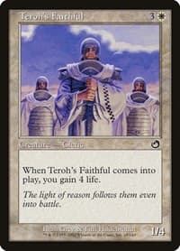 Teroh's Faithful - Torment - Magic: The Gathering card