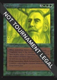 Gaea's Liege (IE) - International Edition - Magic: The Gathering card