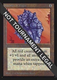 Gauntlet of Might (IE) - International Edition - Magic: The Gathering card