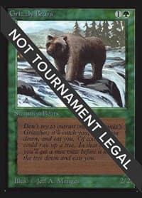 Grizzly Bears (IE) - International Edition - Magic: The Gathering card