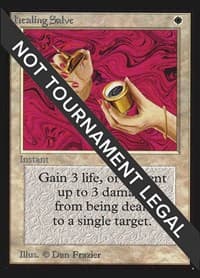 Healing Salve (IE) - International Edition - Magic: The Gathering card