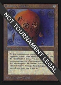 Illusionary Mask (IE) - International Edition - Magic: The Gathering card