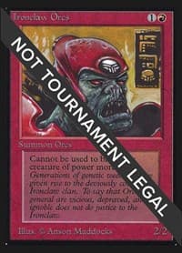 Ironclaw Orcs (IE) - International Edition - Magic: The Gathering card