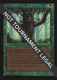 Ironroot Treefolk (IE) - International Edition - Magic: The Gathering card