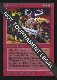 Keldon Warlord (IE) - International Edition - Magic: The Gathering card