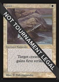 Lance (IE) - International Edition - Magic: The Gathering card