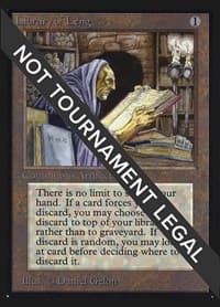 Library of Leng (IE) - International Edition - Magic: The Gathering card