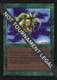 Living Artifact (IE) - International Edition - Magic: The Gathering card