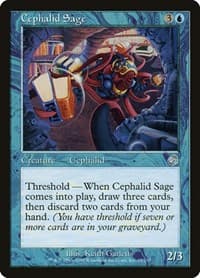 Cephalid Sage - Torment - Magic: The Gathering card