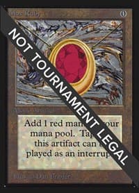 Mox Ruby (IE) - International Edition - Magic: The Gathering card
