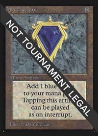 Mox Sapphire (IE) - International Edition - Magic: The Gathering card
