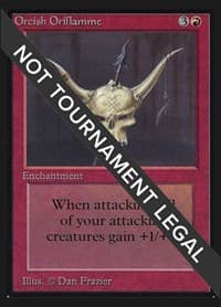 Orcish Oriflamme (IE) - International Edition - Magic: The Gathering card