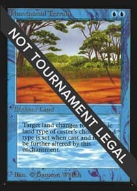 Phantasmal Terrain (IE) - International Edition - Magic: The Gathering card