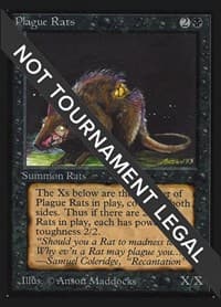 Plague Rats (IE) - International Edition - Magic: The Gathering card