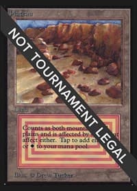 Plateau (IE) - International Edition - Magic: The Gathering card