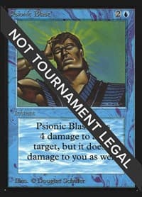 Psionic Blast (IE) - International Edition - Magic: The Gathering card