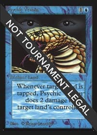 Psychic Venom (IE) - International Edition - Magic: The Gathering card